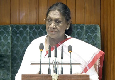 President Droupadi Murmu addresses joint sitting of both houses of Parliament President Droupadi Murmu addresses joint sitting of both houses of Parliament