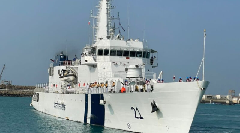 Indian Coast Guard inducts indigenous fast patrol vessel ICGS Akshay into fleet