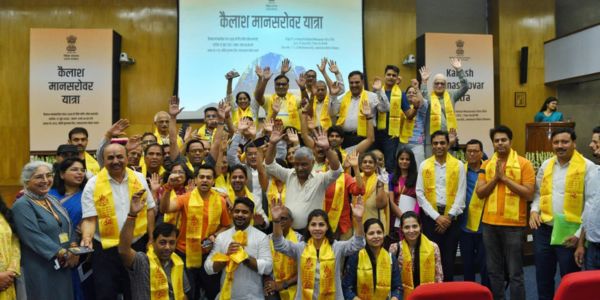 Inaugural batch of pilgrims for Kailash Mansarovar Yatra 2026 flagged off from New Delhi Inaugural batch of pilgrims for Kailash Mansarovar Yatra 2026 flagged off from New Delhi
