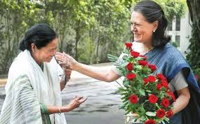 Mamata Banerjee meets Sonia Gandhi amid TMC troubles Mamata Banerjee meets Sonia Gandhi amid TMC troubles