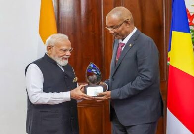 PM Modi Conferred Seychelles’ Highest Civilian Honour ‘Guardian of the Blue Horizon’