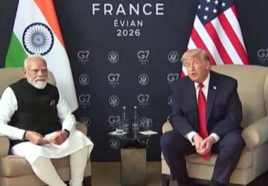 PM Modi meets US President on sidelines of G7 Summit in Evian; Issues of seafarers safety & Opening of Strait of Hormuz figure prominently PM Modi meets US President on sidelines of G7 Summit in Evian; Issues of seafarers safety & Opening of Strait of Hormuz figure prominently