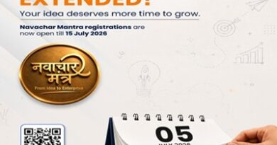 Registration date extended for Navachar Mantra to give opportunity to more aspiring entrepreneurs