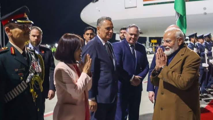 PM Modi receives rousing welcome upon his arrival in Auckland: First Indian PM to visit New Zealand in four decades