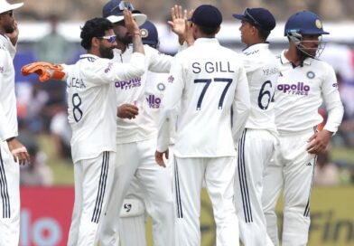 Suthar, Jadeja restrict Sri Lanka to 284 in first innings as India take 178-run lead (Day 3, Stumps) Suthar, Jadeja restrict Sri Lanka to 284 in first innings as India take 178-run lead (Day 3, Stumps)