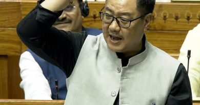 Union Minister Kiren Rijiju urges Opposition to allow LS to function for HM Amit Shah’s statement