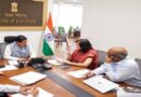 Union Minister Pralhad Joshi holds meeting with officials on education reforms