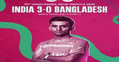 India Beat Bangladesh 3-0 to Reach Men’s Badminton QFs at Asian Games