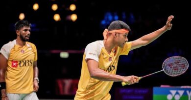 Badminton: Indian duo shuttlers Rankireddy- Chirag S enter their fourth-straight China Masters semifinal